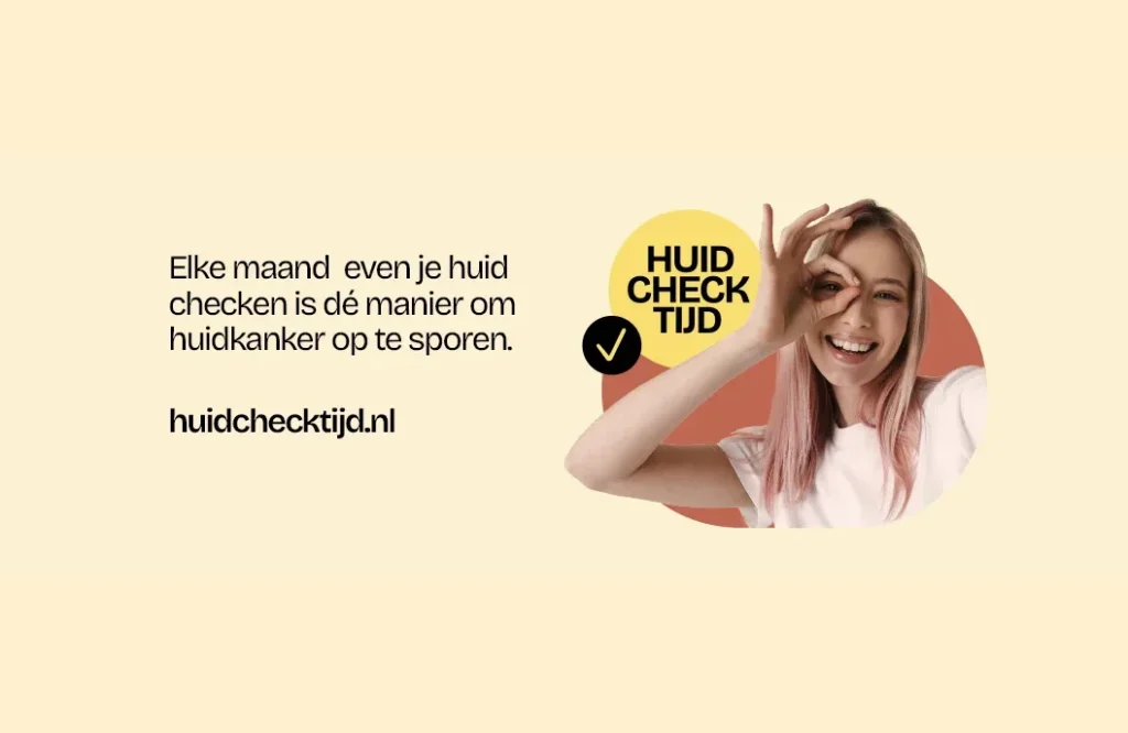 Pilot nieuwe campagne: Huid-Check-Tijd