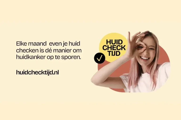 Pilot nieuwe campagne: Huid-Check-Tijd